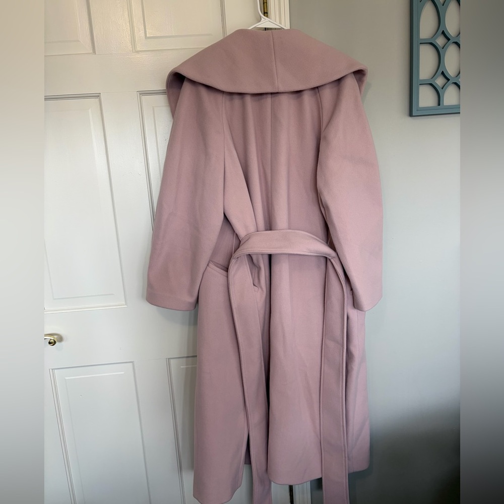 Express Pink Trench Coat - Picture 7 of 7